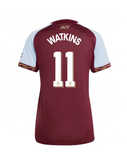 Aston Villa Ollie Watkins #11 Replika Hemmakläder Dam 2025-26 Kortärmad Aston Villa Ollie Watkins #11 Replika Hemmakläder Dam 2025-26 Kortärmad